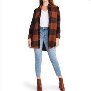 BB DAKOTA X STEVE MADDEN Eldridge Plaid Shacket